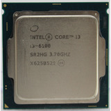 Processador Intel Core I3 6100 3.70 Ghz