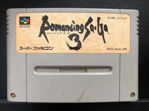 Juego Nintendo Super Famicom Romancing Saga 3