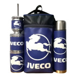 Equipo De Mate Iveco Set Matero Con Tu Nombre. Ecocuero