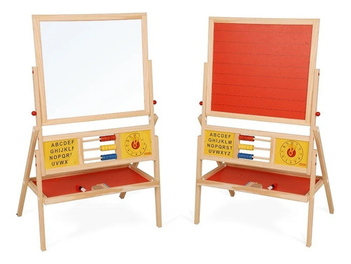 Lousa Branca Infantil - Quadro Educativo Giz E Marcador