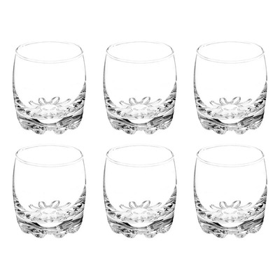 Set 6 Vasos Tequileros Shot Muela Vidrio De 70 Ml Caballito Color Transparente | MercadoLibre