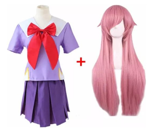 Cosplay Yuno Gasai Mirai Nikki Sob Encomenda