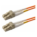 Cable Fibra Optica Om1 0.3mt Lc A Lc Duplex 62.5/125 Fibertx