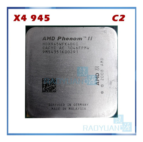 Processador Gamer Amd Phenom Ii X4 945 Hdx945 4 Núcleos 3ghz