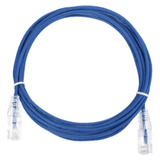 Cable De Parcheo Slim Utp Cat6 - 3 M Azul Diámetro Reducido