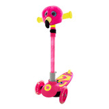 Scooter Peluche Flamenco Keyriders 3w Rosado