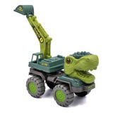 Juguete De Vehículo Transportador De Dinosaurio Niños Regalo