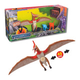 Brinquedo Dinossauro Pterossauro Com Som Adijomar Brinquedos