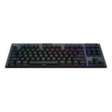 Teclado Logitech G915 Gaming Tkl Color Negro