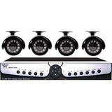 Night Owl Seguridad Apolo-45 De 4 Canales H.264 Dvr Kit De V