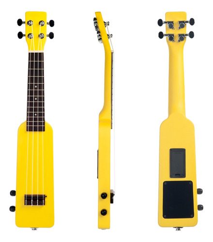 Kit De Ukelele Eléctrico De 21 Pulgadas Con Funda De 3,5 Mm