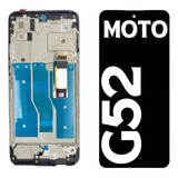 Tela Frontal Original Moto G52 C/aro (xt2221)+pelic.3d+capa