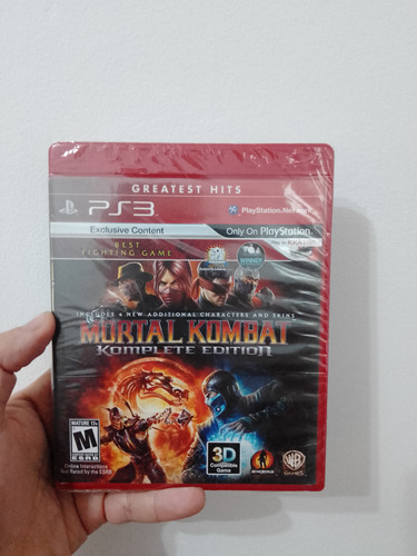 Mortal Kombat Komplete Edition Ps3 