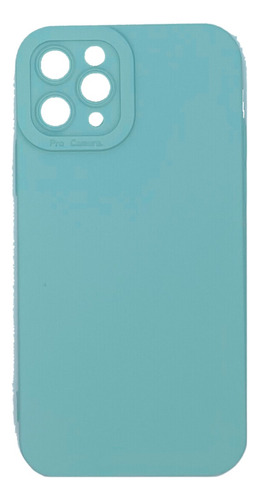 Funda Silicona Pastel Protege Cámara Gamuza Para iPhone