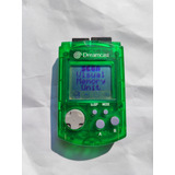 Vmu Memoria Para Sega Dreamcast Verde Transparente