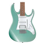 Guitarra Eléctrica Ibanez Rg Gio Grx40 De Álamo Metallic Light Green Con Diapasón De Jatoba