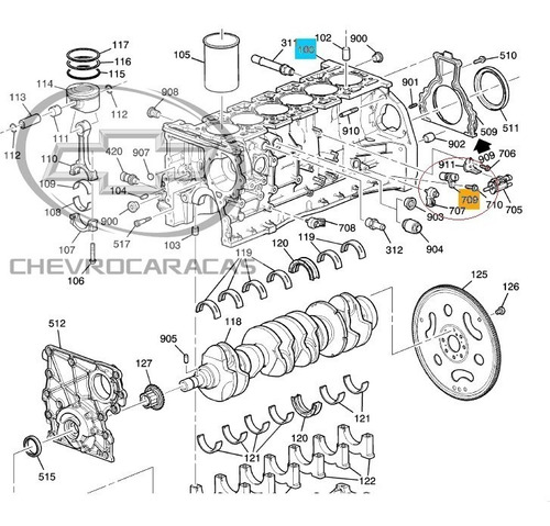 Sensor Cigueal Chevrolet Trailblazer 6 Cil 05/08 Tienda Fis Foto 5