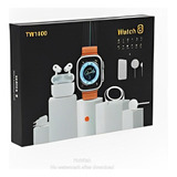 Combo Smartwatch T800  Auriculares  Para Samsung Motorola 