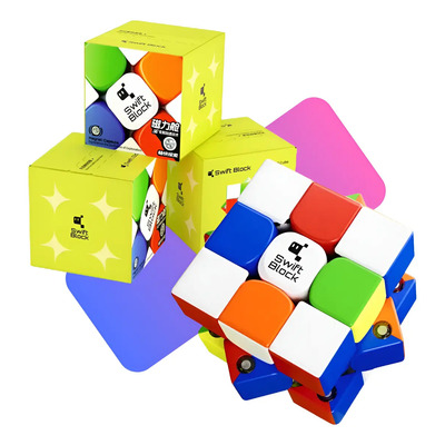 Hai Cubo Mágico 3x3 Professional Gan Swift Block 355s F