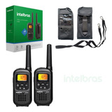 Radio Comunicador Intelbras Rc4002 Com Capa De Couro Oferta