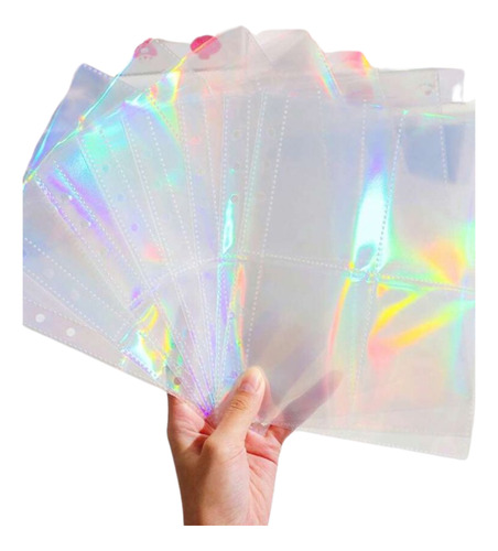 10 Hojas Protectores Laminadas Para Binder A5