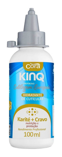 Kinq Hidratante Para Cuticulas Karite +cravo Fliptop 100ml 