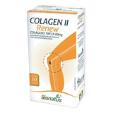 Suplemento Em Cápsula Bionatus  Colagen Ii Renew Colágeno Tipo Ii Colagen Ii Renew Em Caixa 30 Un