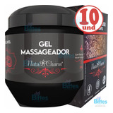 10 Gel Massageador Cascavel Natu Charm Corporal Dor Atacado