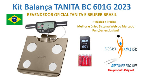 Balança Bioimpedancia Tanita Bc601 Gold *leia* Ad. El.