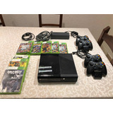 Xbox 360 Elite 4gb + 10 Juegos + 4 Controles C/cargadores