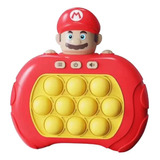 Juguete Sensorial Pop-it Mario Entretencion Para Niño Activo