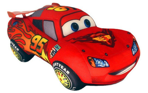 Cars Rayo Mcqueen Coche Peluche Muñeco 35cm