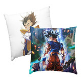 Fundas Para Cojines De Sala Anime De Goku 2pz