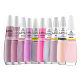 Impala - Kit 10 Esmaltes -  Clarinhos E Rosinha