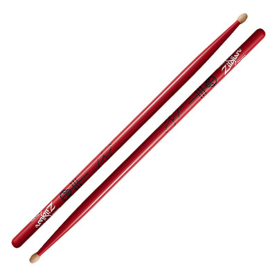 Baquetas Zildjian Josh Dun Rojas Punta De Madera Rojo 5a | Envío gratis