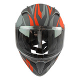 Casco Integral De Moto Certificado Dot Talla L 59-60cm Con L