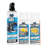 Kit De Aire+espuma+dielectrico Tekclean (1 Unidad C/u)