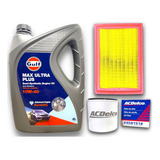 Kit Filtros Chevrolet Spin Onix Cobalt Prisma + Aceite Gulf 