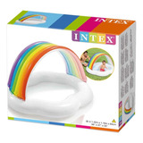 Piscina Inflable Intex Con Techo De Nube Y Arcoiris Para Beb