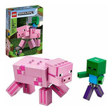   Minecraft Pig Bigfig And Baby Zombie Character 21157