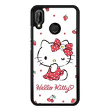 Funda Protector Para Huawei Hello Kitty Moda Mujer 06 N