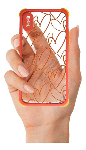 Funda Protector De Celular Corazones Nueva Moda Tumblr Cel