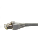 Cabo Rede Cat6 100% Cobre Cinza 13mt. Crimpado C/rj45 Blind