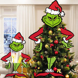 Colgante De Árbol De Navidad Con Pata De Grinch Con Decoraci