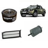 Kit 3 Filtros Renault Duster Oroch F4r