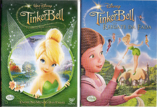 Lote Dvds -   3 Tinker Bell - Frete Grátis