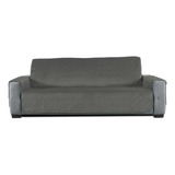 Funda De Sala Gris Sillón Sofá 3 Asientos Vianney Cubresofá