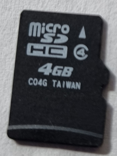 Memoria Micro Sd 4gb