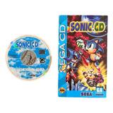 Sonic Cd Original Sega Cd Com Manual Da Big Box