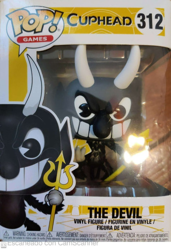 Funko Pop Cuphead The Devil 312 Original